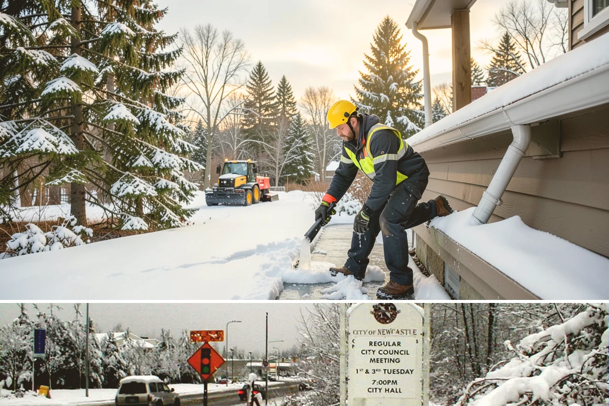 Stairs Snow Removal in Newcastle, King County, WA - Prioritize stair clearing at the leading edge of any snow or freezing-rain event, typically December through February in the...