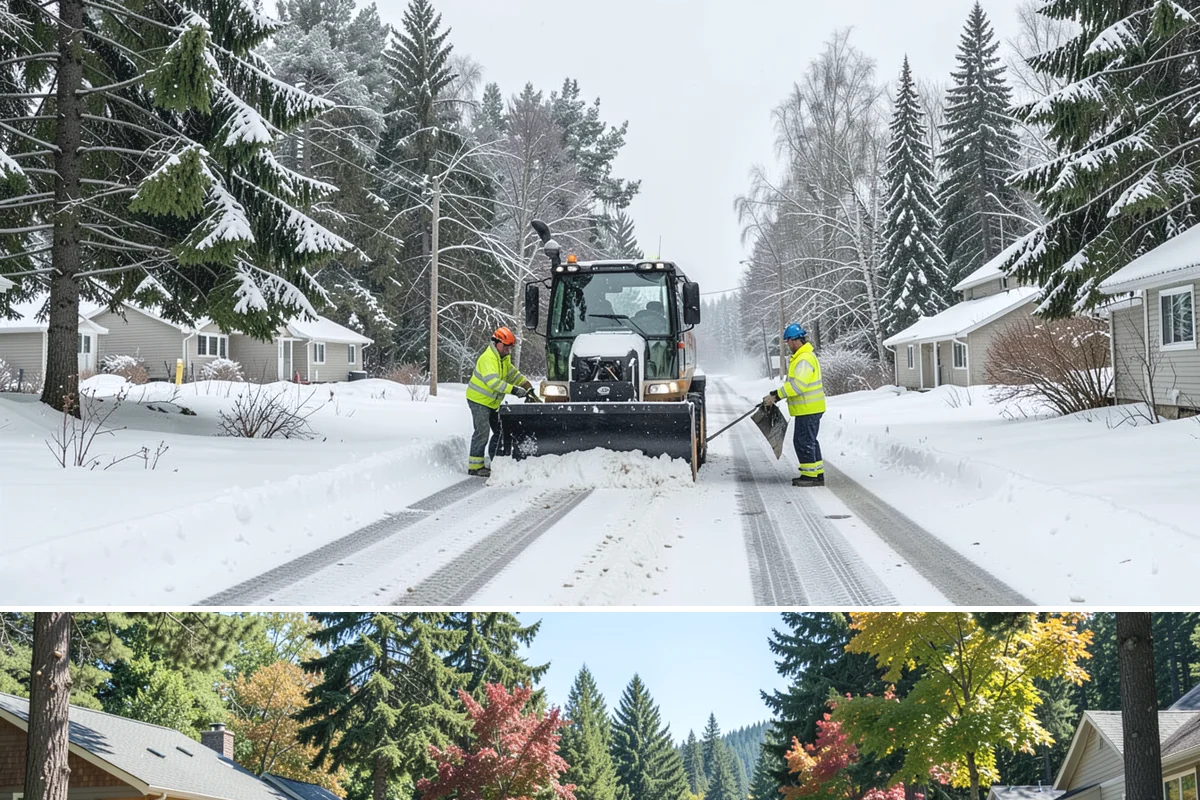 Stairs Snow Removal in Orting, Pierce County, WA - Prioritize stair clearing at the leading edge of any snow or freezing-rain event, typically December through February in the...