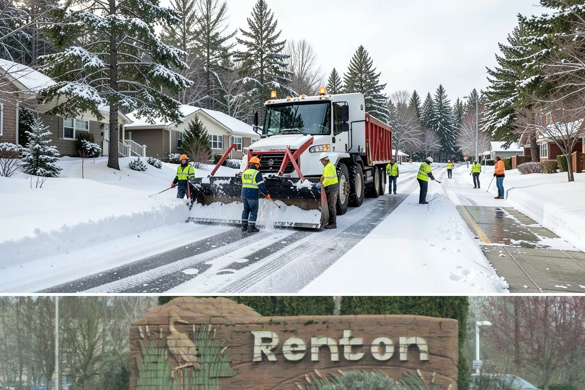 Stairs Snow Removal in Renton, King County, WA - Prioritize stair clearing at the leading edge of any snow or freezing-rain event, typically December through February in the...