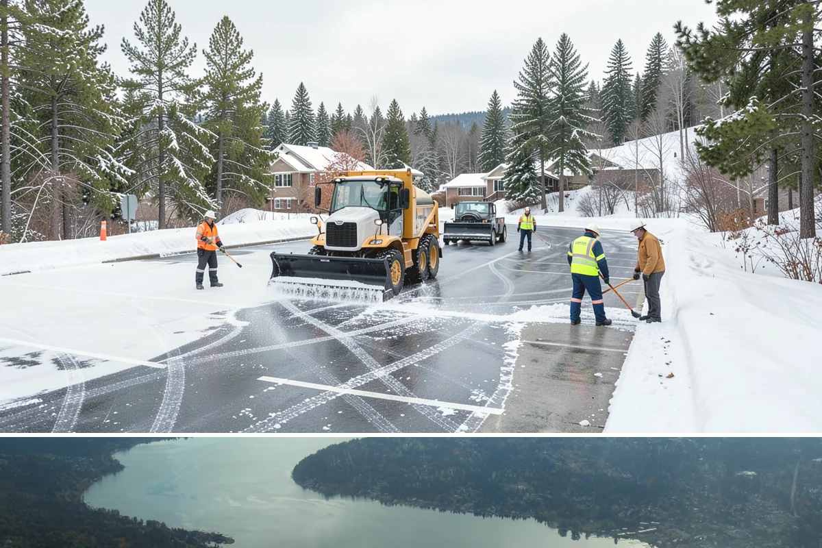 Stairs Snow Removal in Sammamish, King County, WA - Prioritize stair clearing at the leading edge of any snow or freezing-rain event, typically December through February in the...