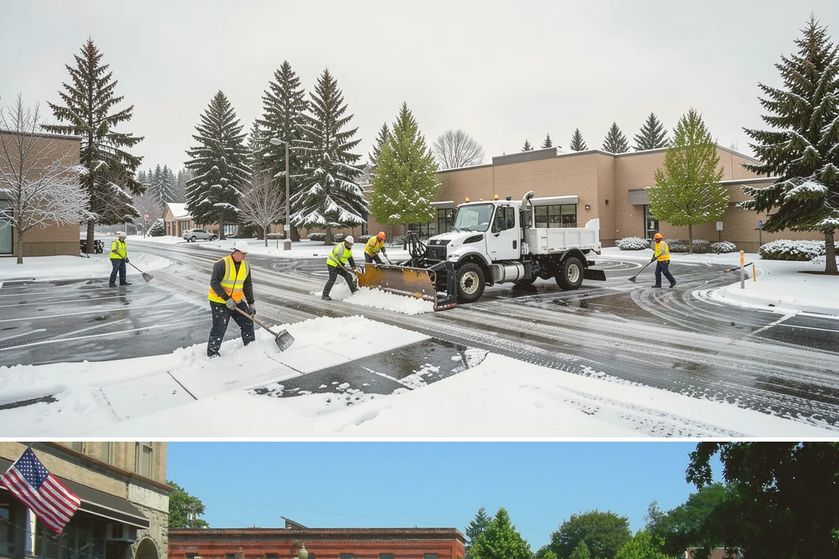 Stairs Snow Removal in Snohomish, Snohomish County, WA - Prioritize stair clearing at the leading edge of any snow or freezing-rain event, typically December through February in the...