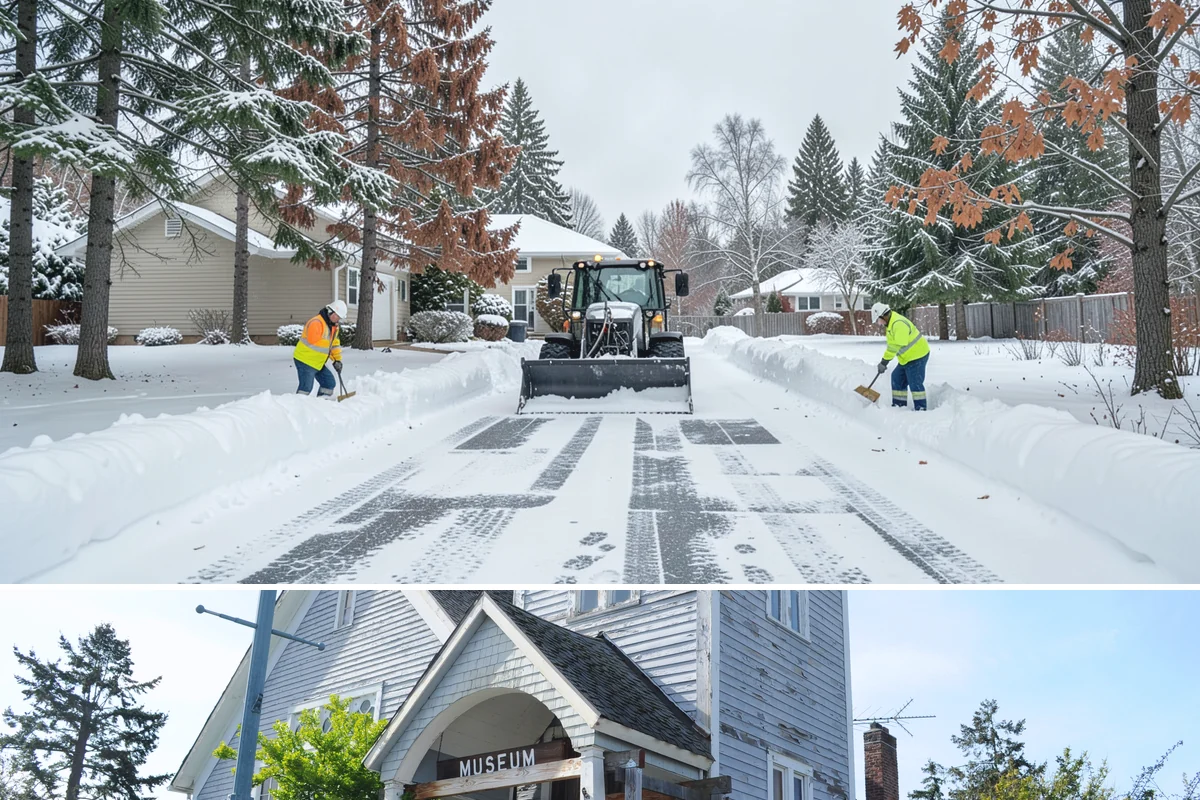 Stairs Snow Removal in Steilacoom, Pierce County, WA - Prioritize stair clearing at the leading edge of any snow or freezing-rain event, typically December through February in the...