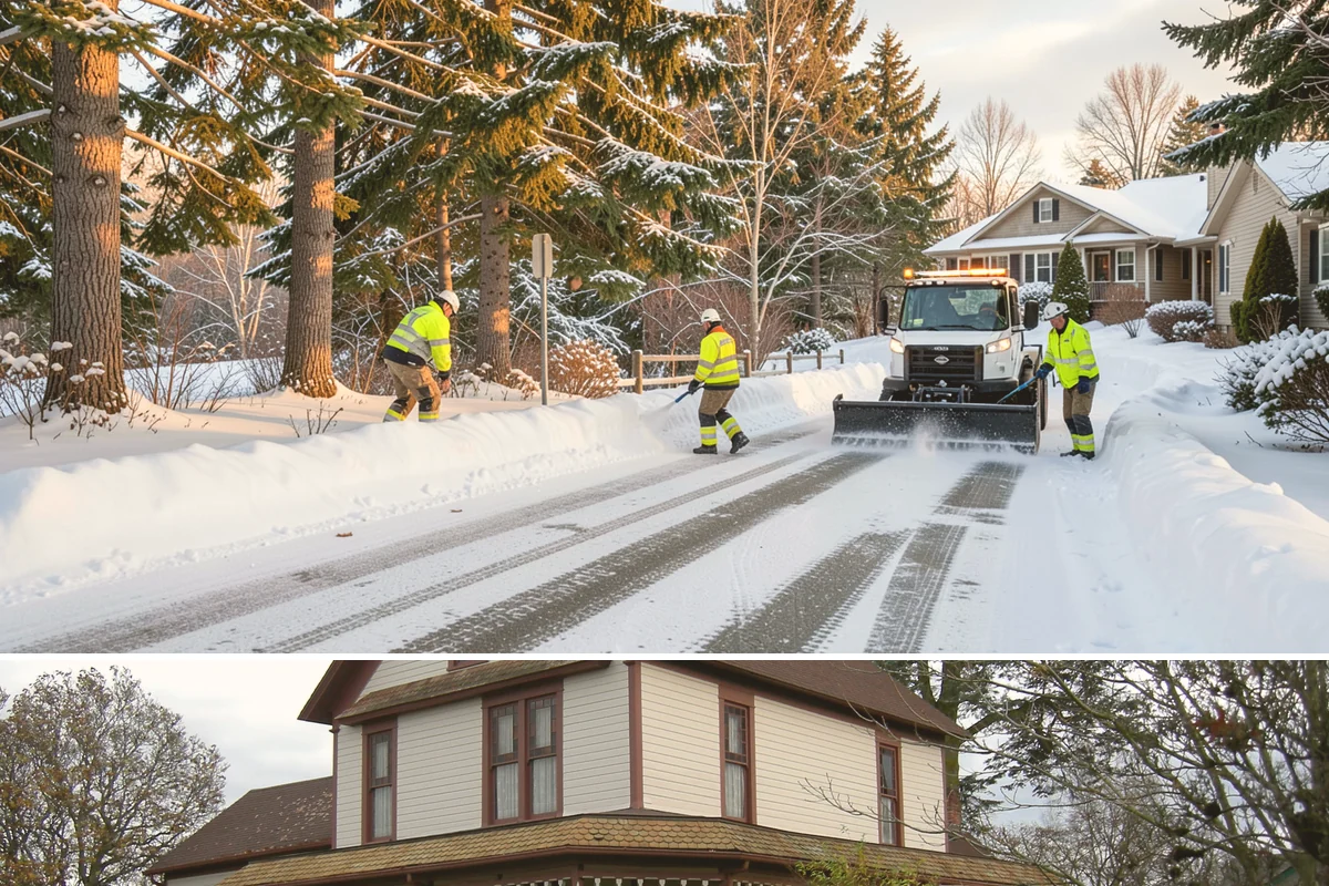 Stairs Snow Removal in Sumner, Pierce County, WA - Prioritize stair clearing at the leading edge of any snow or freezing-rain event, typically December through February in the...