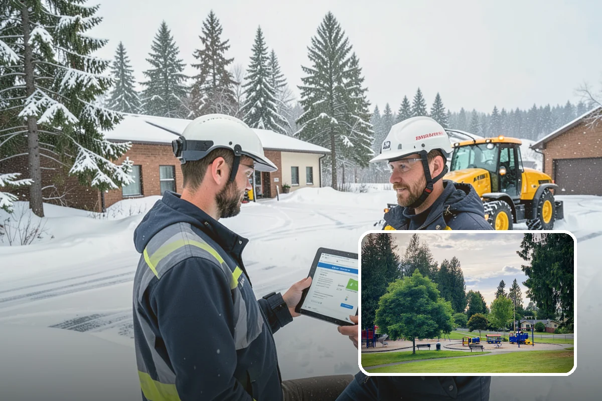 Steep Driveway Snow Removal in Bonney Lake, Pierce County, WA - Handles grade safely with the right equipment and approach
