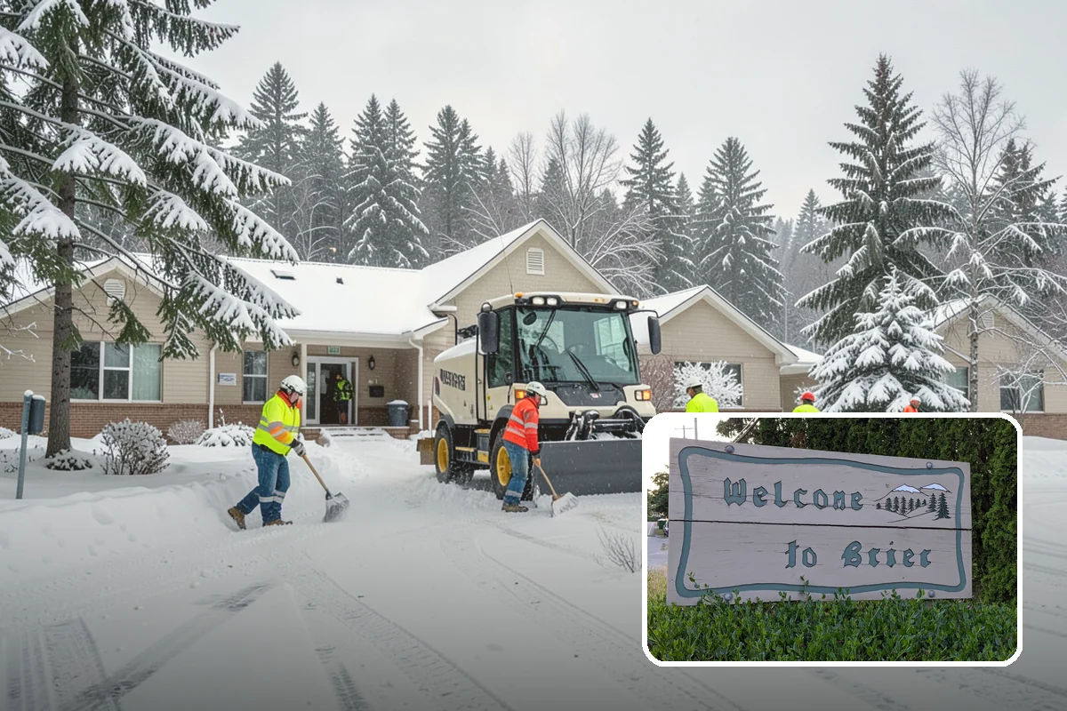 Steep Driveway Snow Removal in Brier, Snohomish County, WA - Handles grade safely with the right equipment and approach