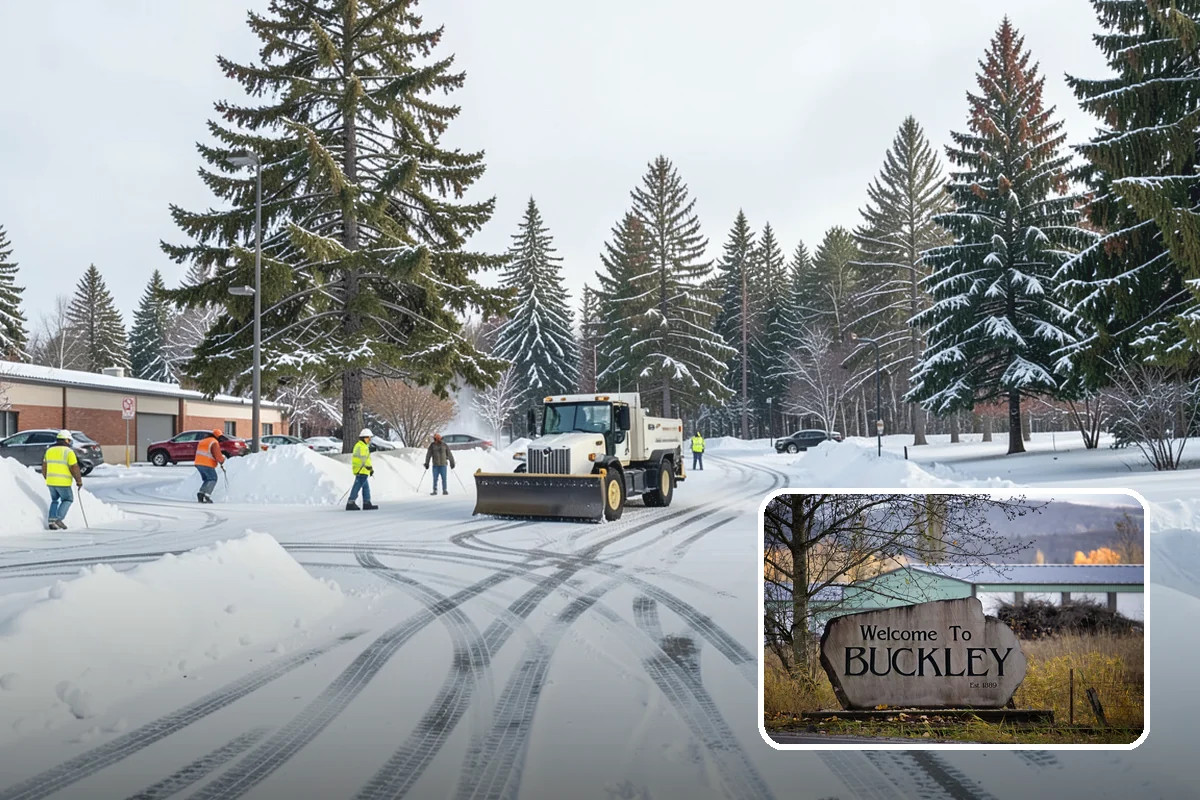 Steep Driveway Snow Removal in Buckley, Pierce County, WA - Handles grade safely with the right equipment and approach