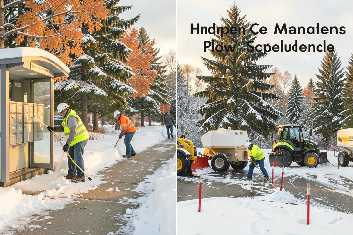 Steep Driveway Snow Removal in Burlington, Skagit County, WA - We assess the grade, surface, and runout at the base