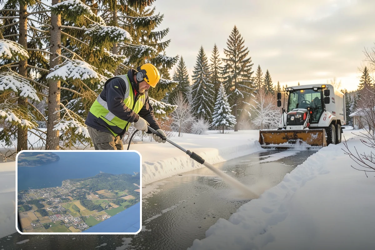 Steep Driveway Snow Removal in Coupeville, Island County, WA - Handles grade safely with the right equipment and approach