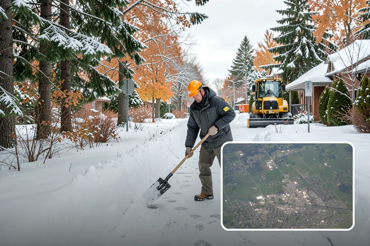 Steep Driveway Snow Removal in Enumclaw, King County, WA - Handles grade safely with the right equipment and approach