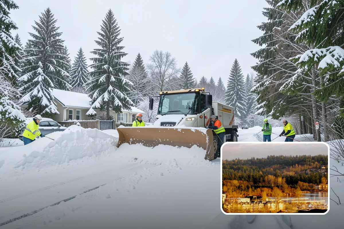 Steep Driveway Snow Removal in Kenmore, King County, WA - Handles grade safely with the right equipment and approach