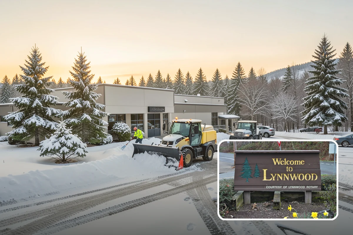 Steep Driveway Snow Removal in Lynnwood, Snohomish County, WA - Handles grade safely with the right equipment and approach