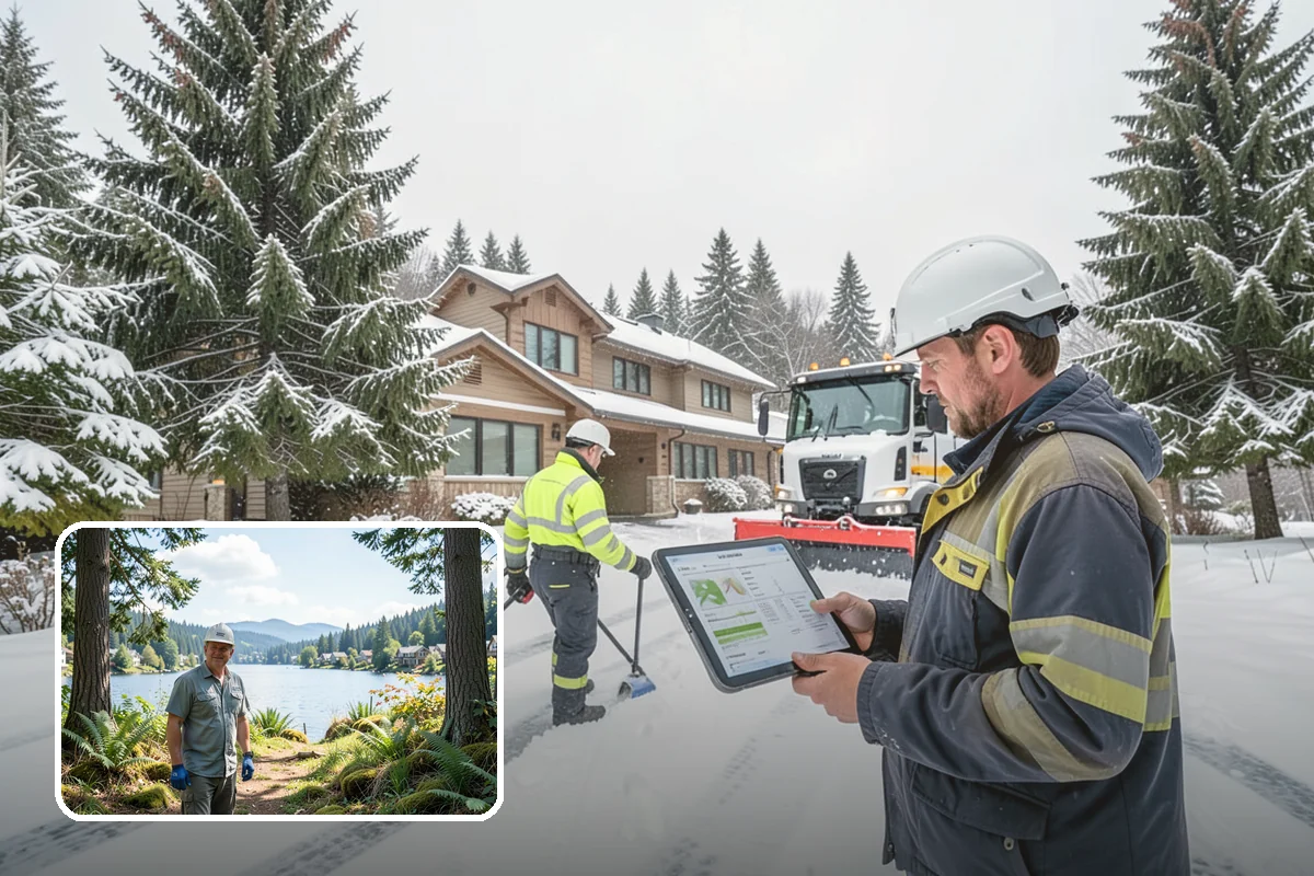 Steep Driveway Snow Removal in Milton, King County, WA - Handles grade safely with the right equipment and approach