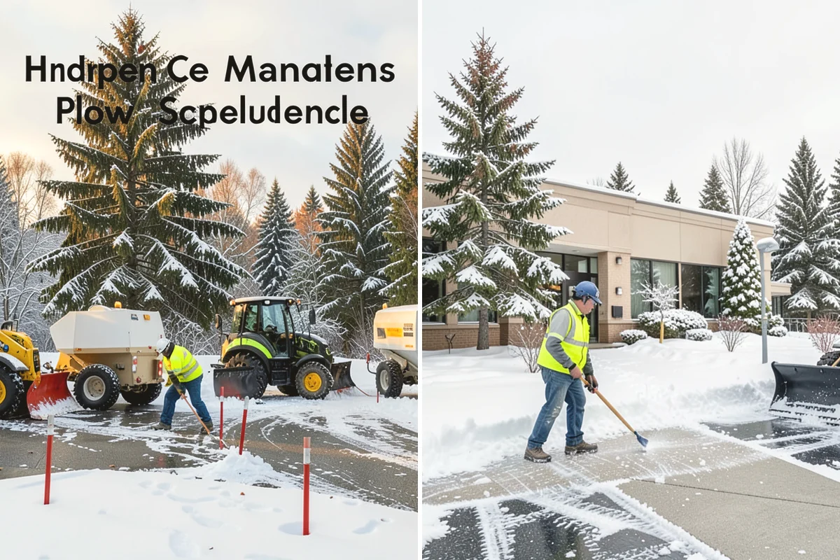 Steep Driveway Snow Removal in Monroe, Snohomish County, WA - We assess the grade, surface, and runout at the base