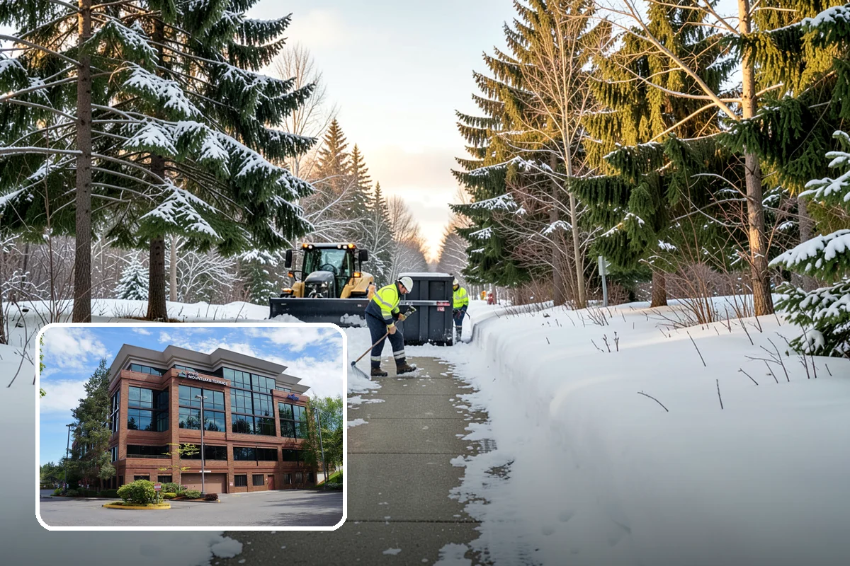 Steep Driveway Snow Removal in Mountlake Terrace, Snohomish County, WA - Handles grade safely with the right equipment and approach