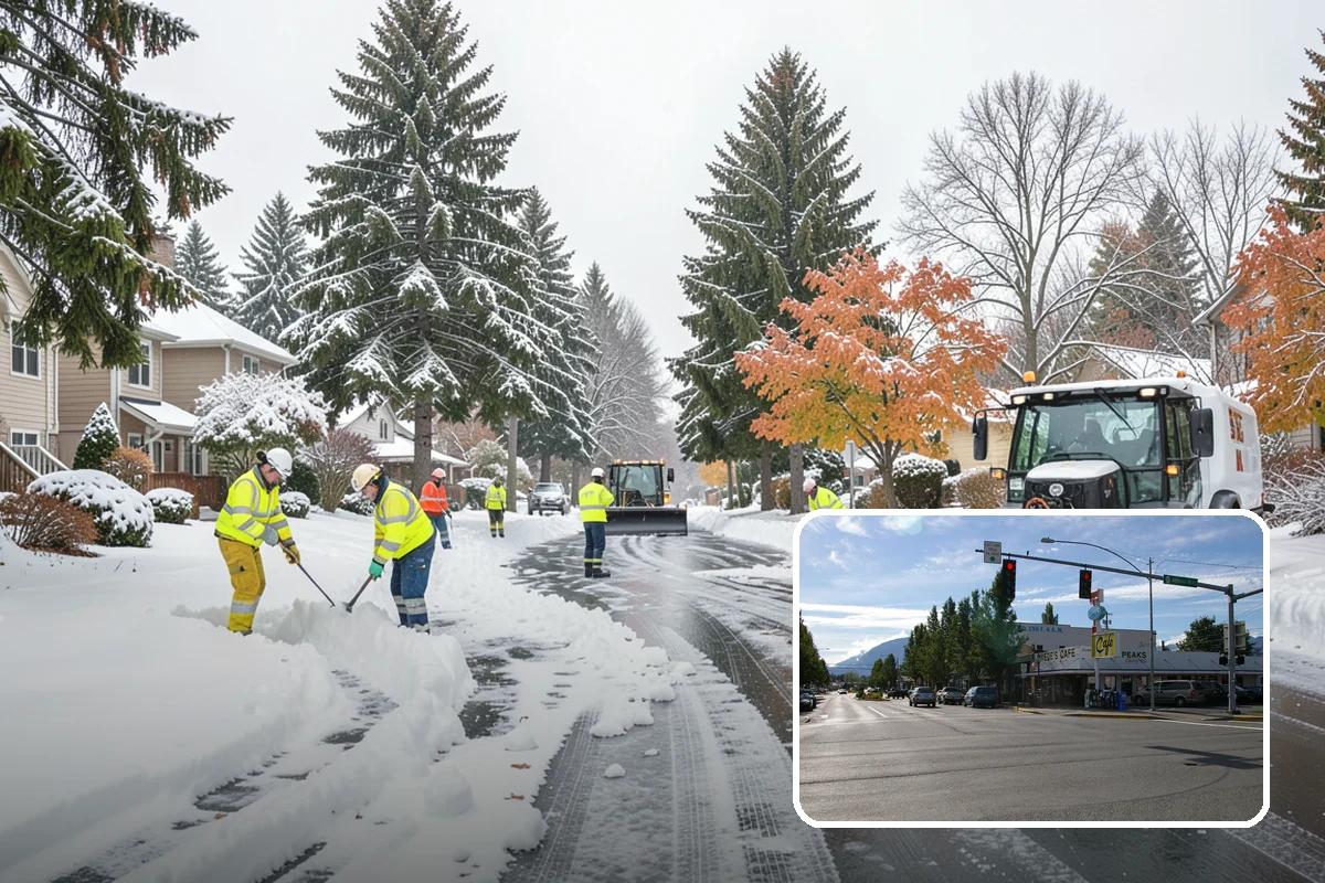 Steep Driveway Snow Removal in North Bend, King County, WA - Handles grade safely with the right equipment and approach