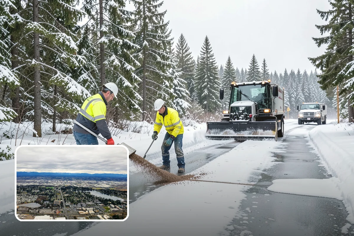 Steep Driveway Snow Removal in SeaTac, King County, WA - Handles grade safely with the right equipment and approach