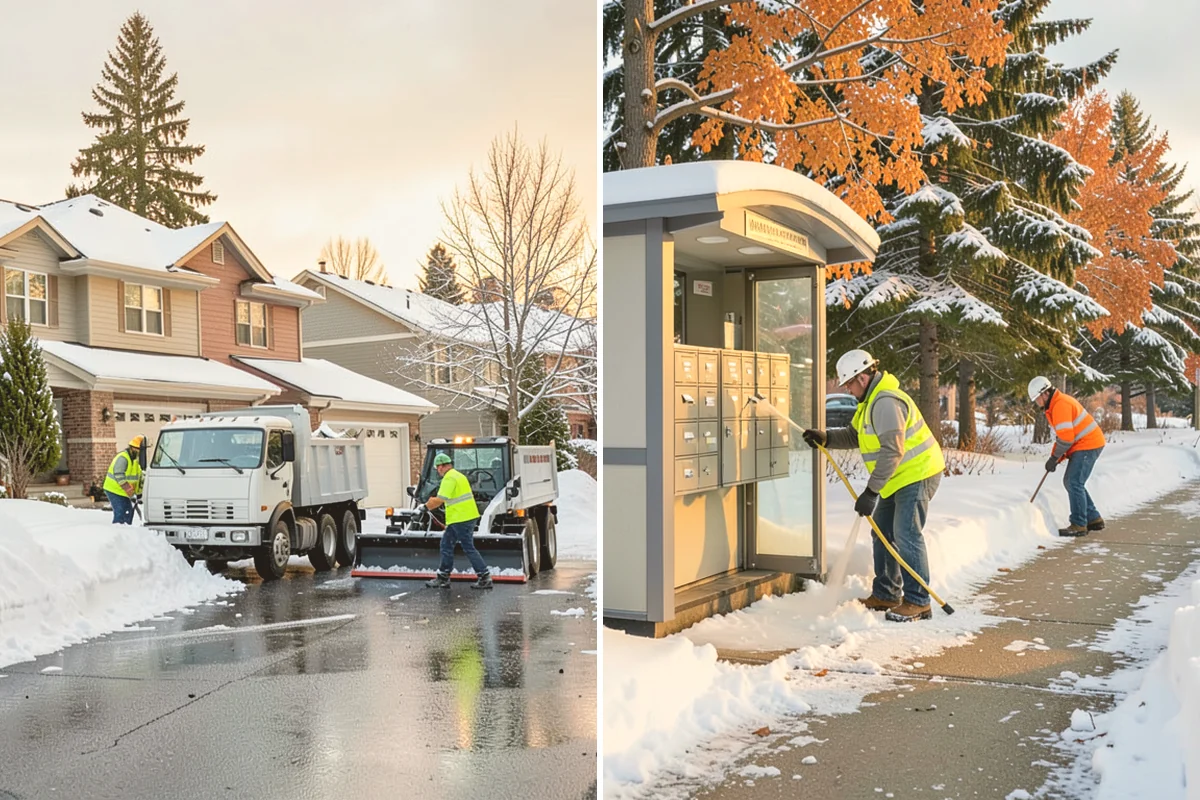 Steep Driveway Snow Removal in Snohomish, Snohomish County, WA - We assess the grade, surface, and runout at the base