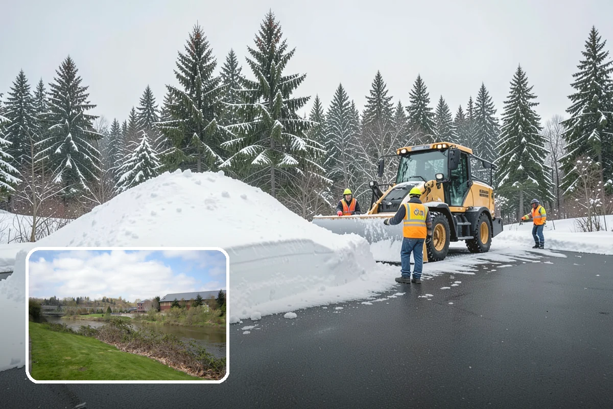Steep Driveway Snow Removal in Tukwila, King County, WA - Handles grade safely with the right equipment and approach