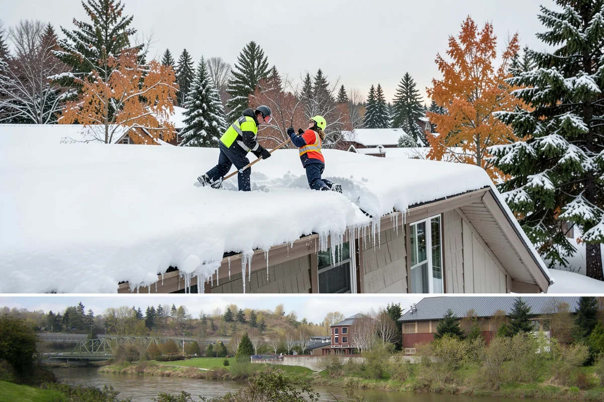 Steep Driveway Snow Removal in Tukwila, King County, WA - Steep drives need clearing and traction treatment with every snowfall and especially during the refreeze that follows each thaw.
