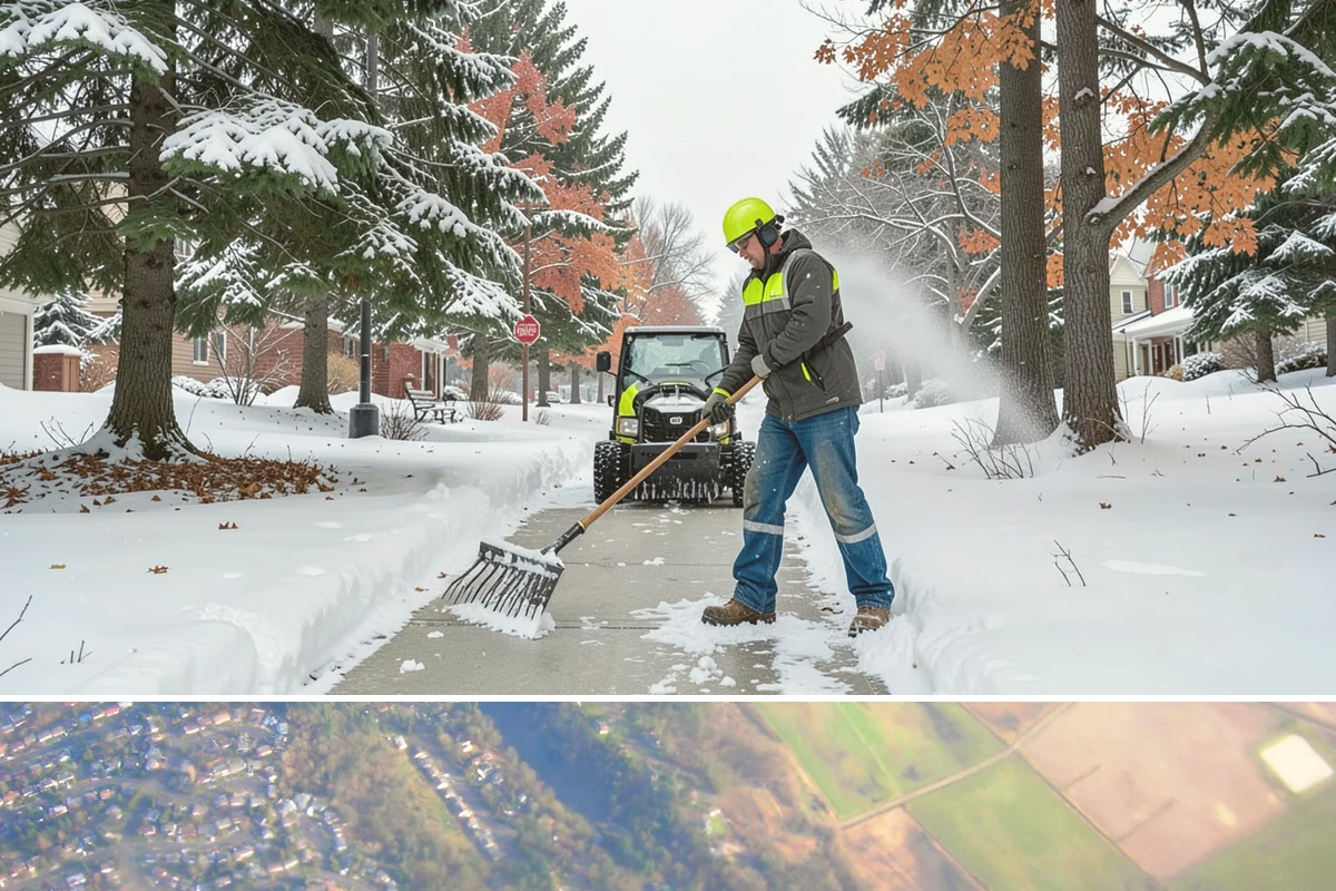Steps Snow Removal in Algona, King County, WA - Get on our list by late November so your stairs are safe from the first hard freeze of the season.