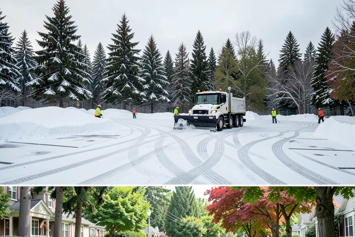 Steps Snow Removal in Beaux Arts Village, King County, WA - Get on our list by late November so your stairs are safe from the first hard freeze of the season.