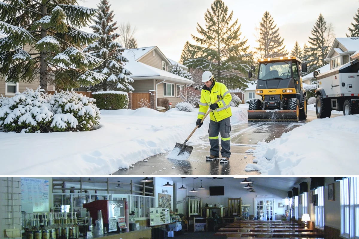 Steps Snow Removal in Black Diamond, King County, WA - Get on our list by late November so your stairs are safe from the first hard freeze of the season.