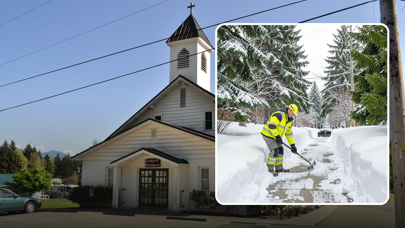 Steps Snow Removal in Concrete, Skagit County, WA - We clear exterior stairs so the highest-risk surfaces on your property stay safe with every step.