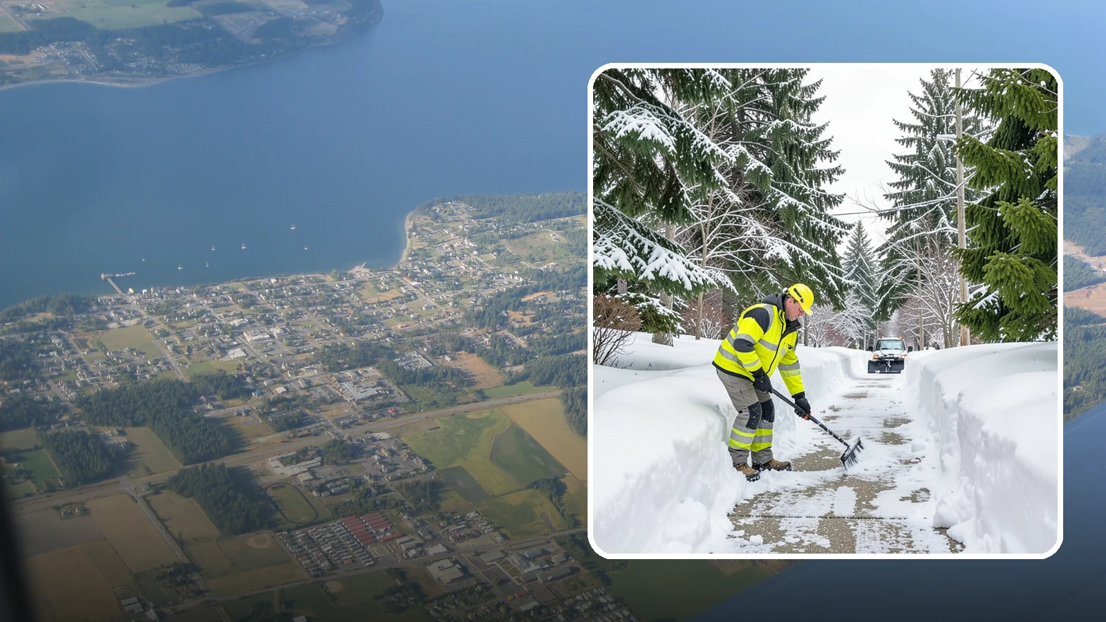 Steps Snow Removal in Coupeville, Island County, WA - We clear exterior stairs so the highest-risk surfaces on your property stay safe with every step.