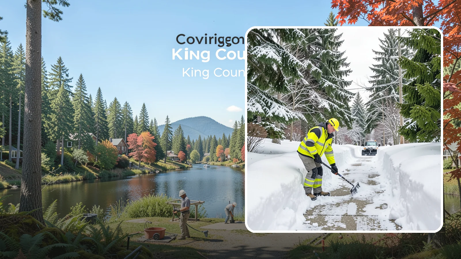 Steps Snow Removal in Covington, King County, WA - We clear exterior stairs so the highest-risk surfaces on your property stay safe with every step.