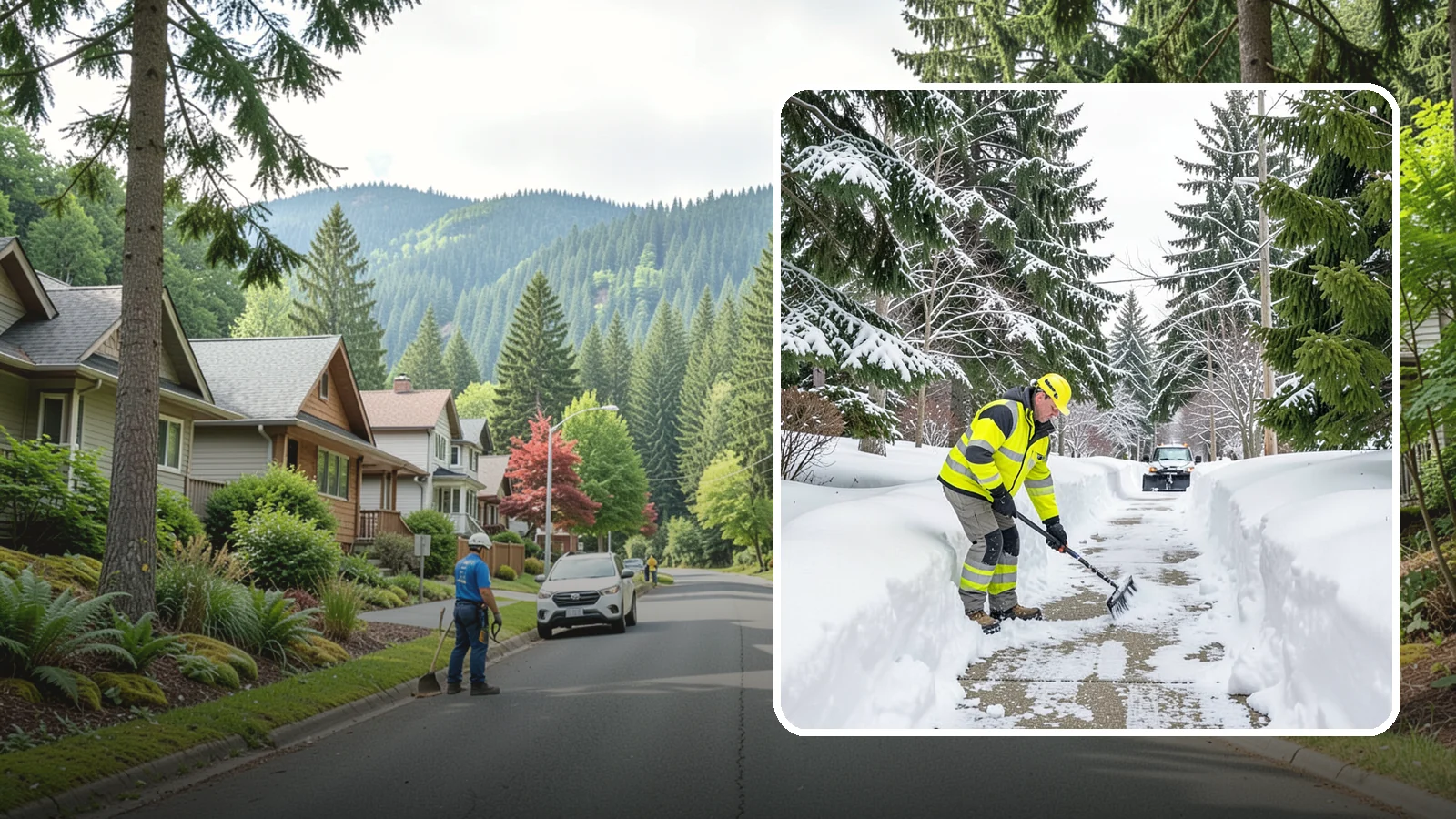Steps Snow Removal in Darrington, Snohomish County, WA - We clear exterior stairs so the highest-risk surfaces on your property stay safe with every step.