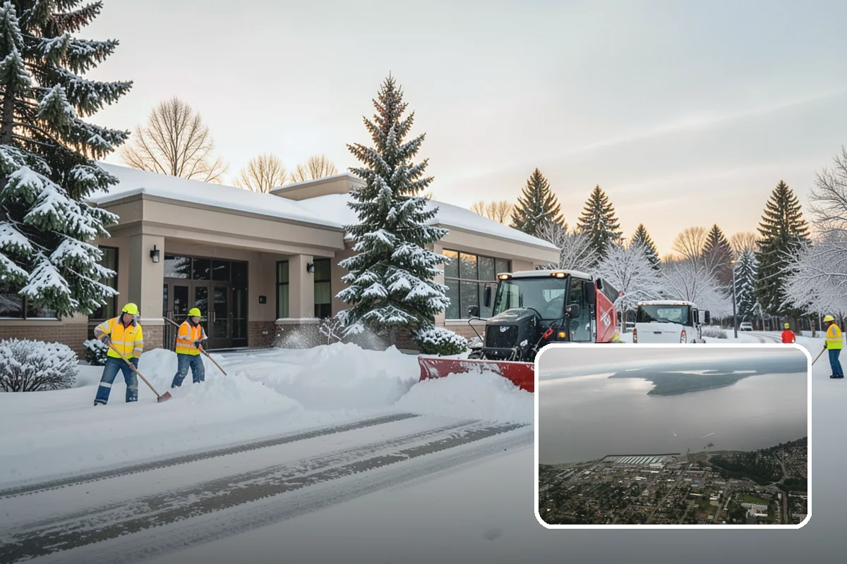 Steps Snow Removal in Des Moines, King County, WA - Targets the treads and nosings where slips begin