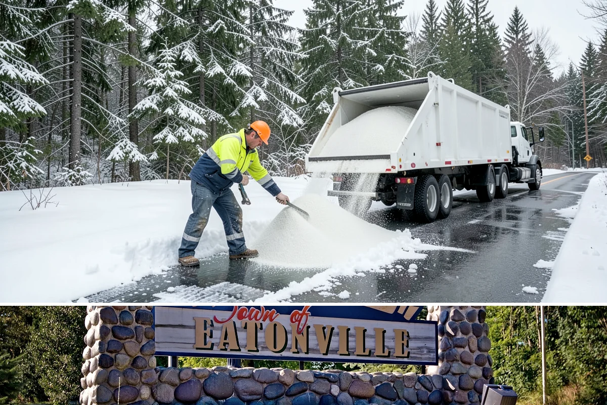 Steps Snow Removal in Eatonville, Pierce County, WA - Get on our list by late November so your stairs are safe from the first hard freeze of the season.