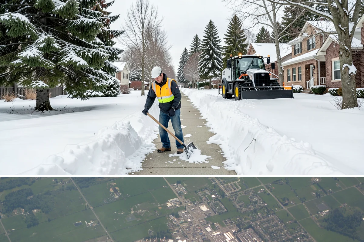 Steps Snow Removal in Enumclaw, King County, WA - Get on our list by late November so your stairs are safe from the first hard freeze of the season.