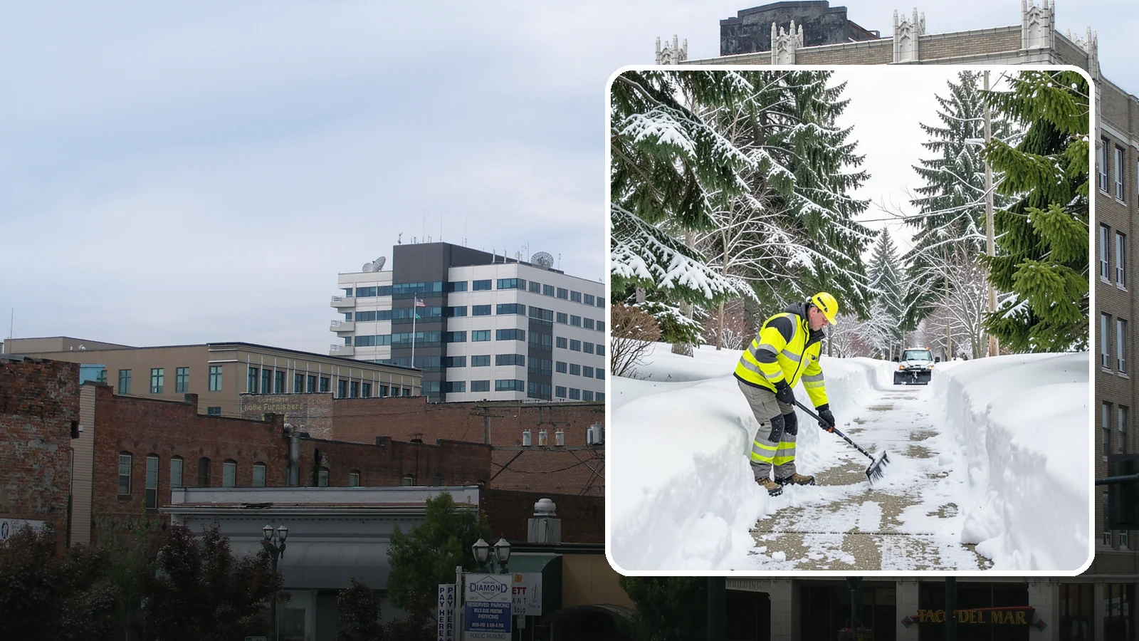 Steps Snow Removal in Everett, Snohomish County, WA - We clear exterior stairs so the highest-risk surfaces on your property stay safe with every step.