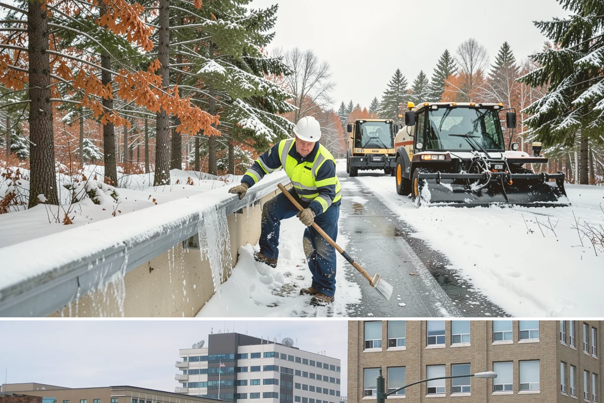 Steps Snow Removal in Everett, Snohomish County, WA - Get on our list by late November so your stairs are safe from the first hard freeze of the season.
