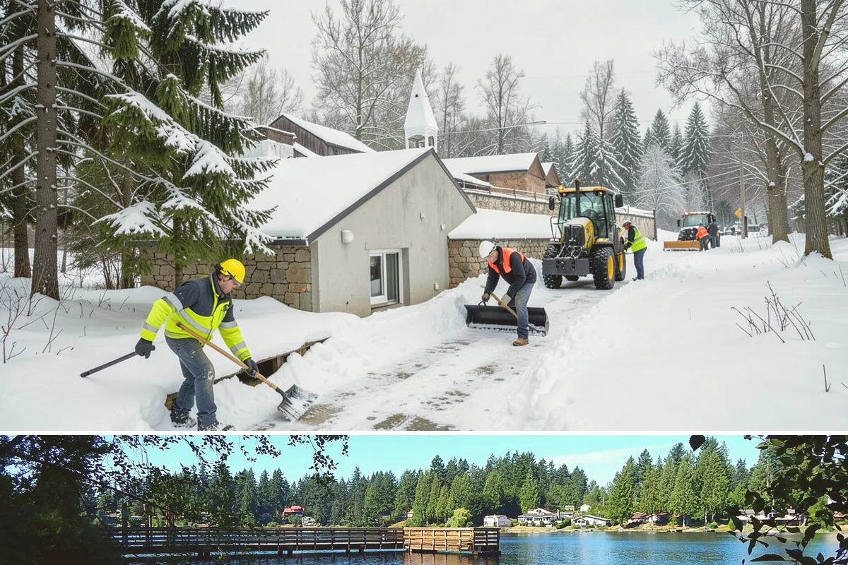Steps Snow Removal in Federal Way, King County, WA - Get on our list by late November so your stairs are safe from the first hard freeze of the season.