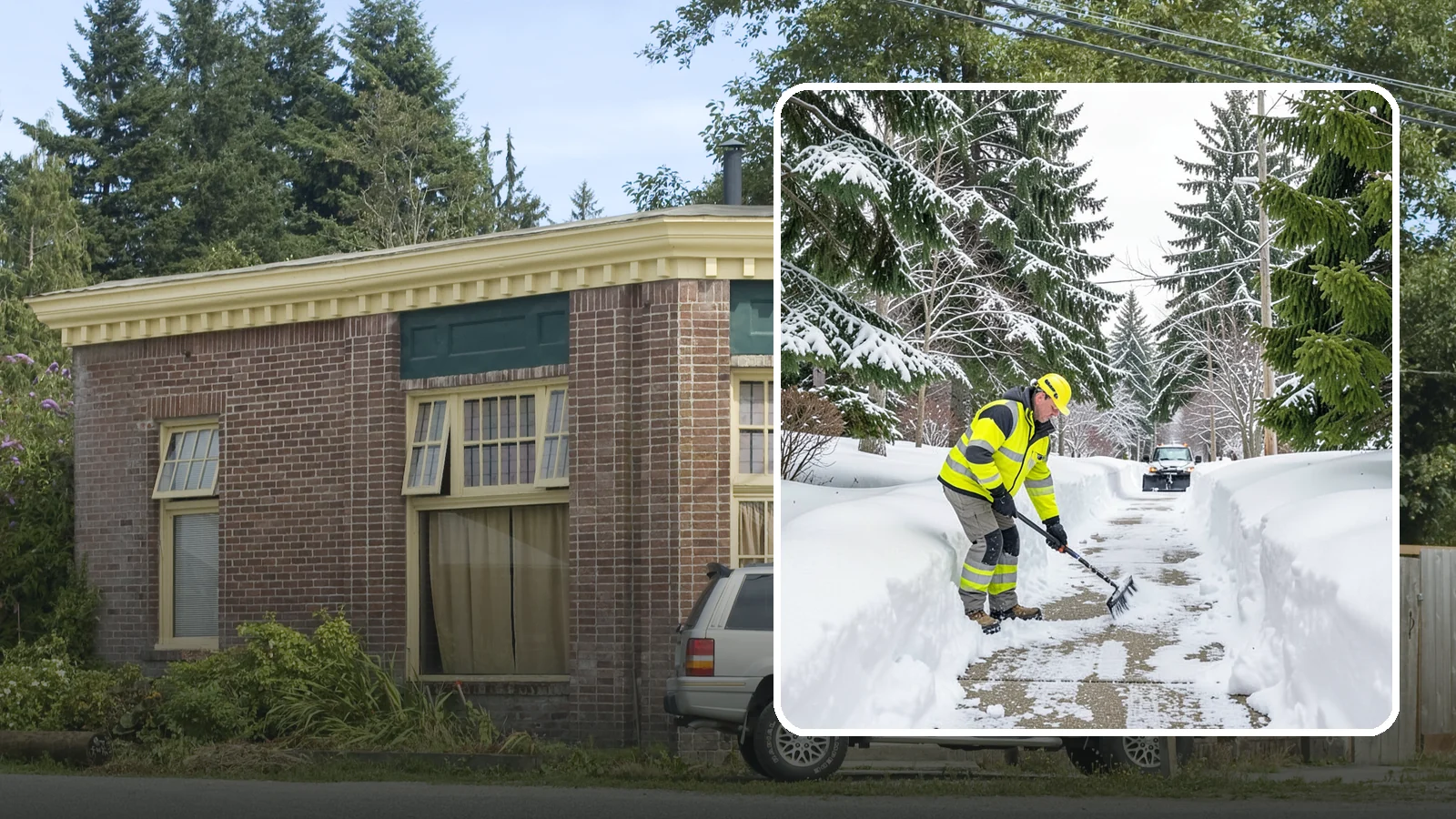 Steps Snow Removal in Hamilton, Skagit County, WA - We clear exterior stairs so the highest-risk surfaces on your property stay safe with every step.