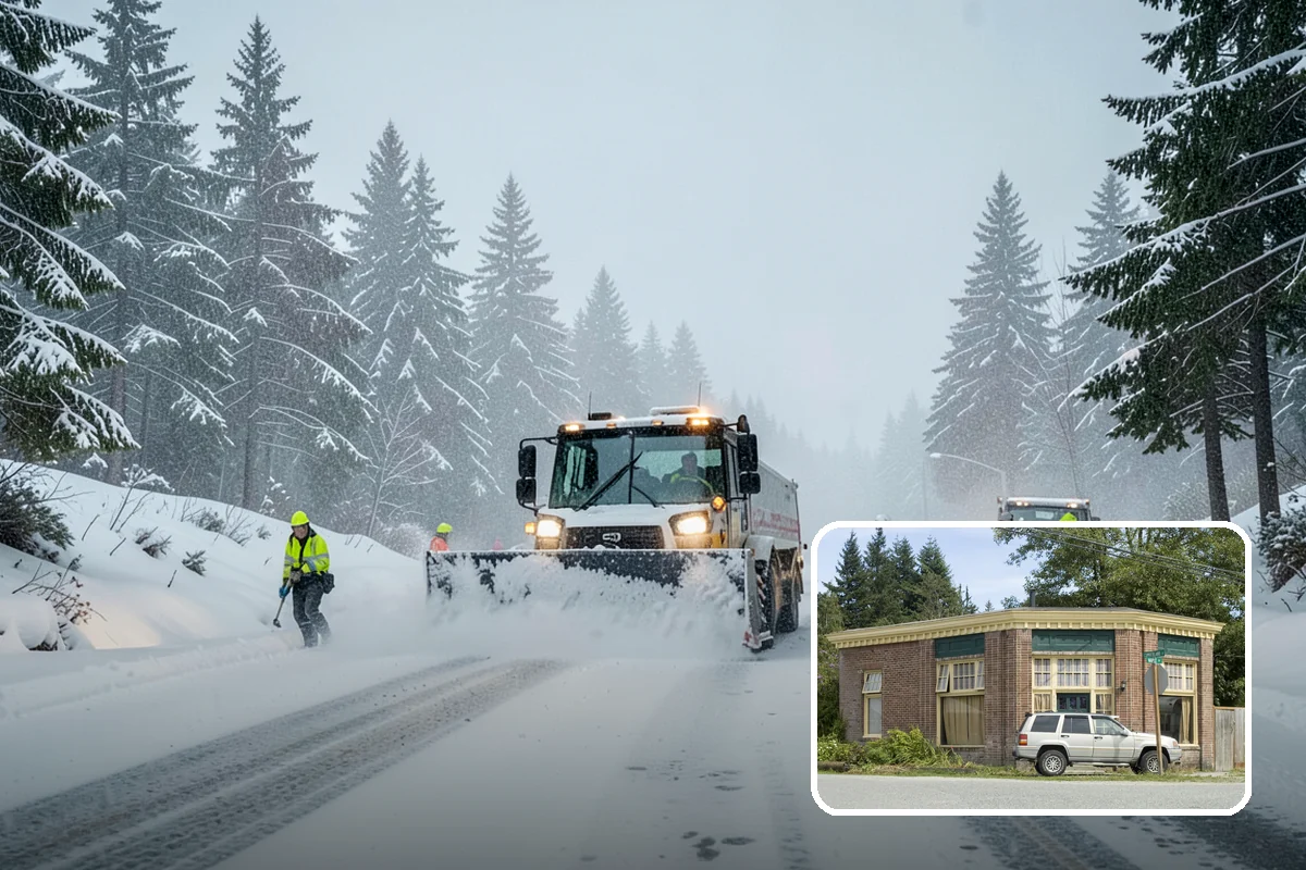 Steps Snow Removal in Hamilton, Skagit County, WA - Targets the treads and nosings where slips begin