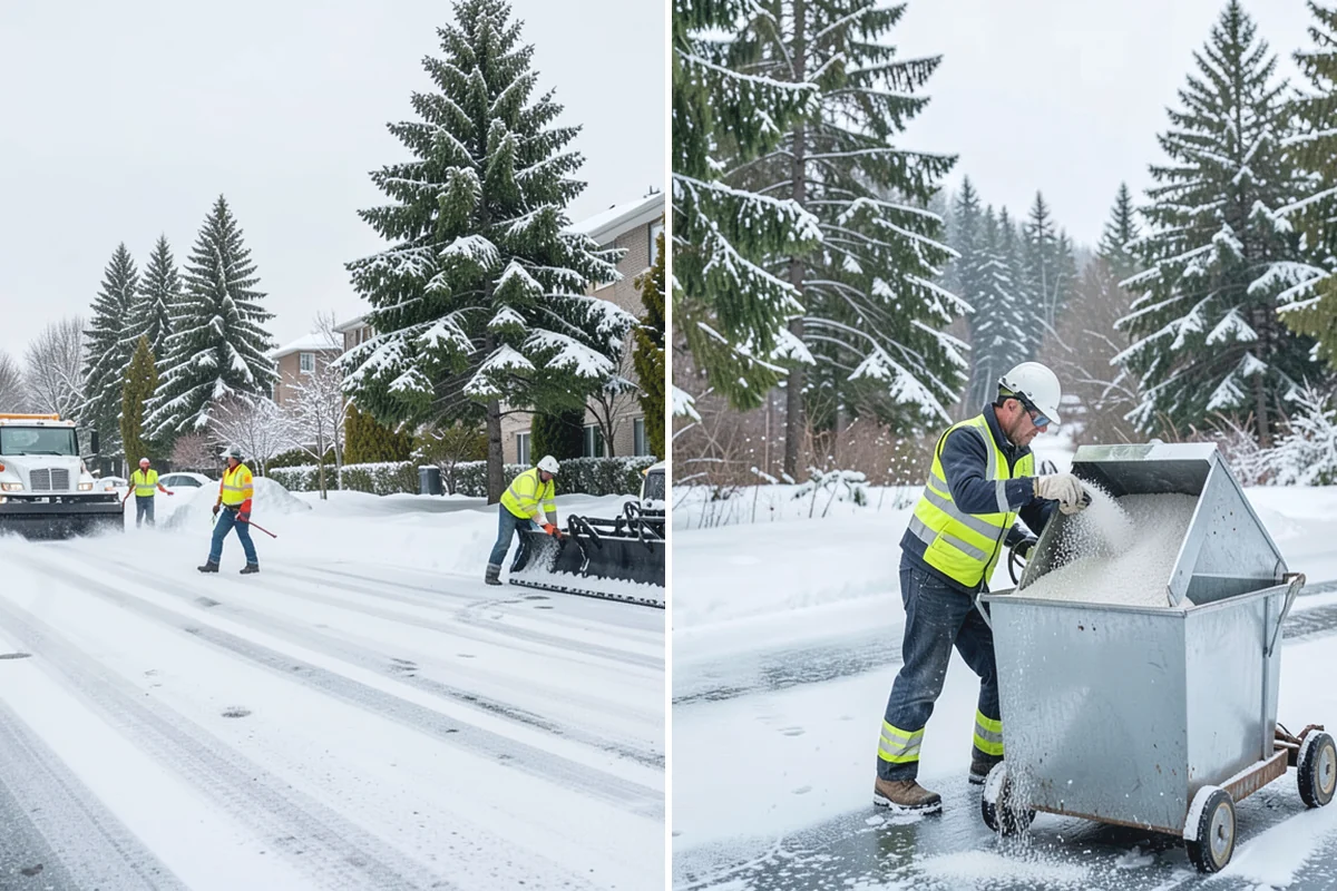 Steps Snow Removal in Hamilton, Skagit County, WA - We count the treads and note the step material