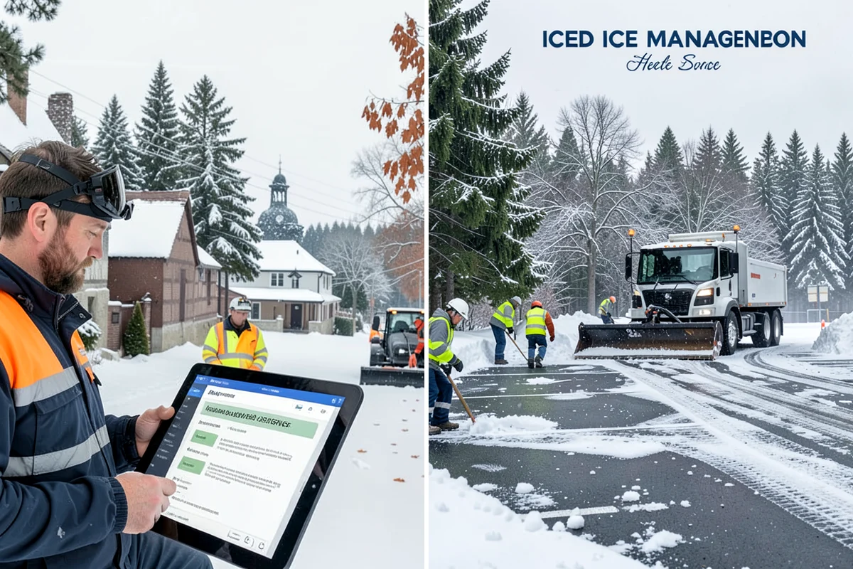 Steps Snow Removal in Hunts Point, King County, WA - We count the treads and note the step material