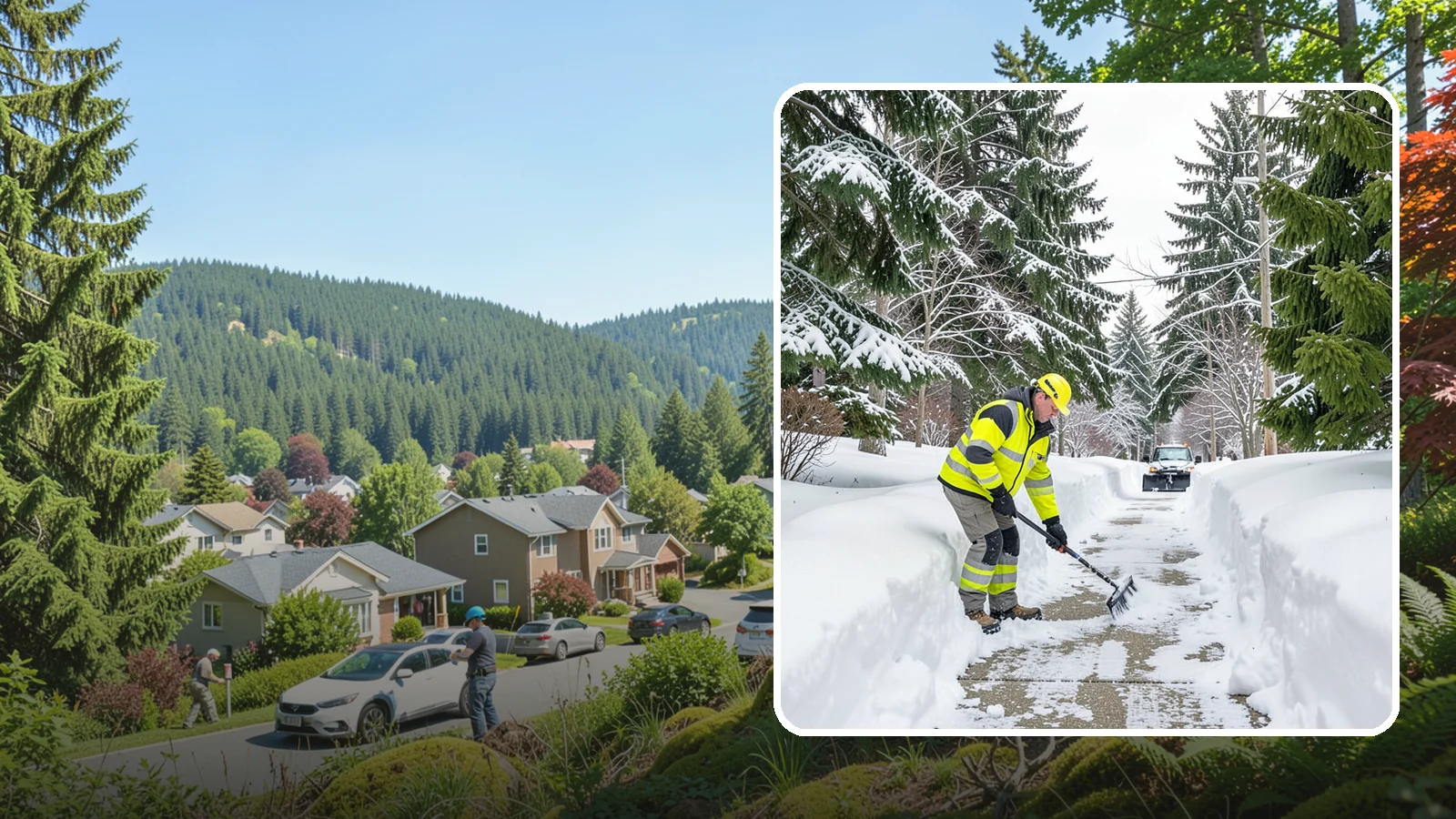 Steps Snow Removal in Index, Snohomish County, WA - We clear exterior stairs so the highest-risk surfaces on your property stay safe with every step.
