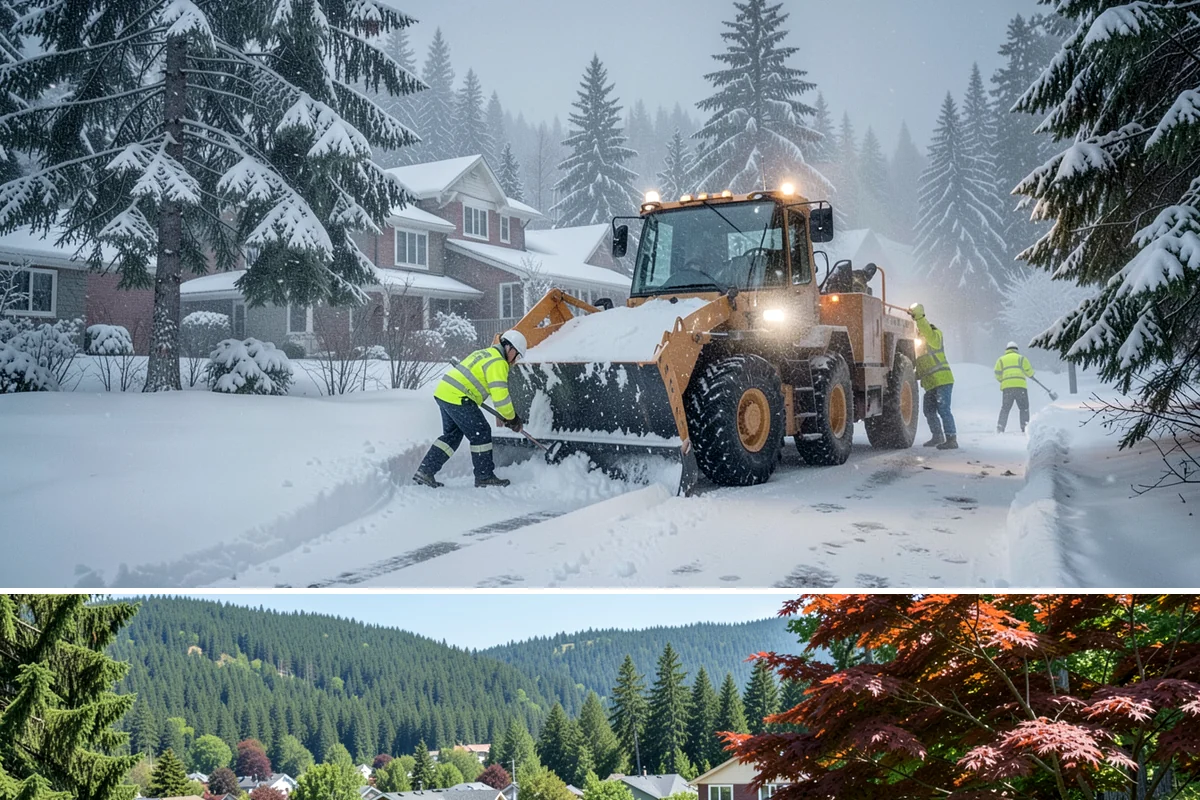 Steps Snow Removal in Index, Snohomish County, WA - Get on our list by late November so your stairs are safe from the first hard freeze of the season.