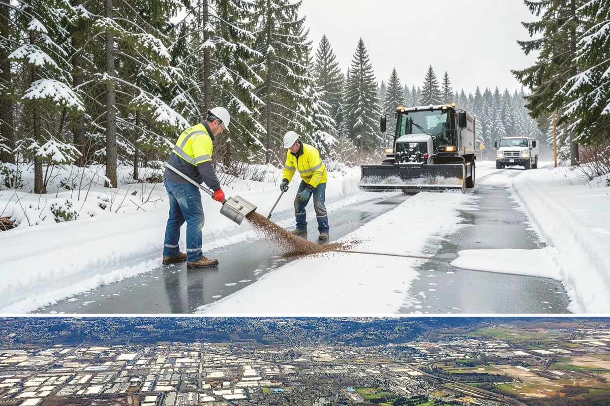 Steps Snow Removal in Kent, King County, WA - Get on our list by late November so your stairs are safe from the first hard freeze of the season.