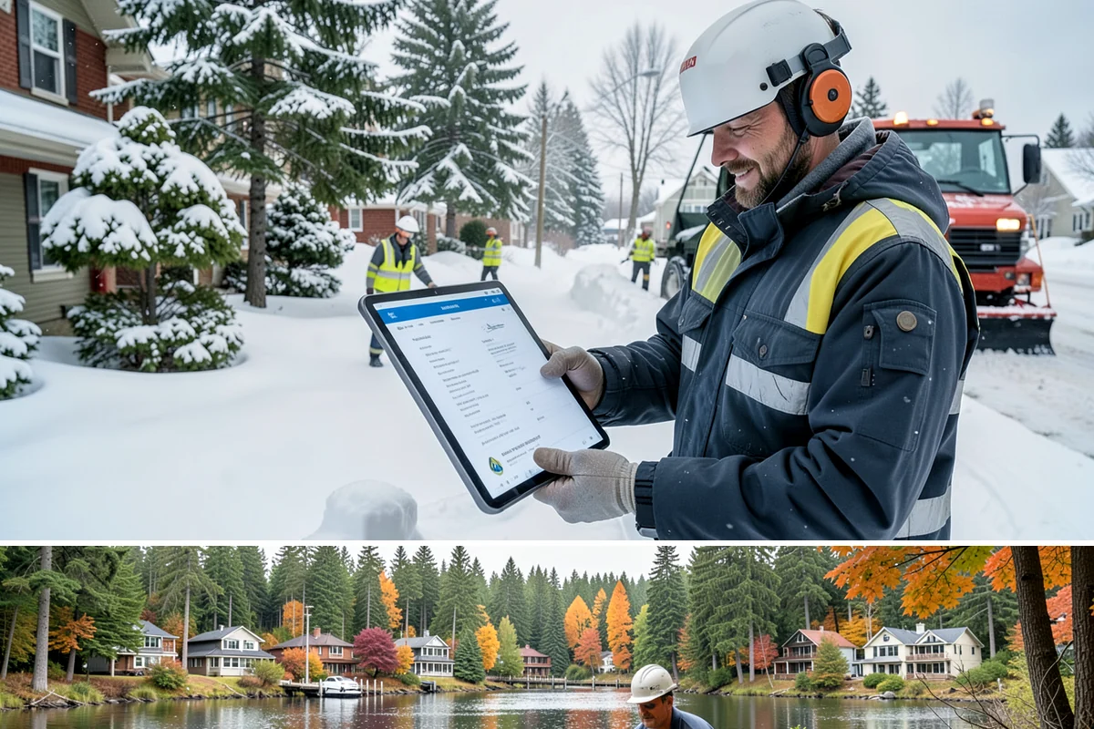 Steps Snow Removal in La Conner, Skagit County, WA - Get on our list by late November so your stairs are safe from the first hard freeze of the season.