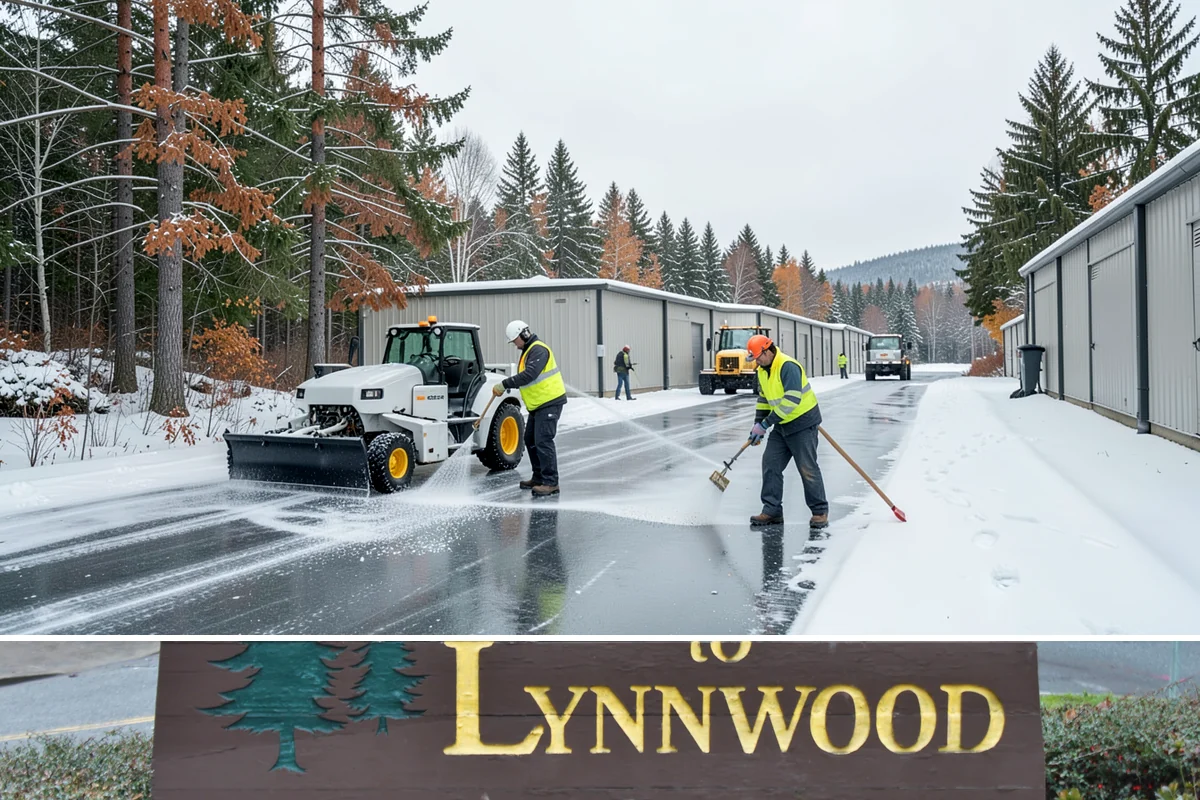 Steps Snow Removal in Lynnwood, Snohomish County, WA - Get on our list by late November so your stairs are safe from the first hard freeze of the season.