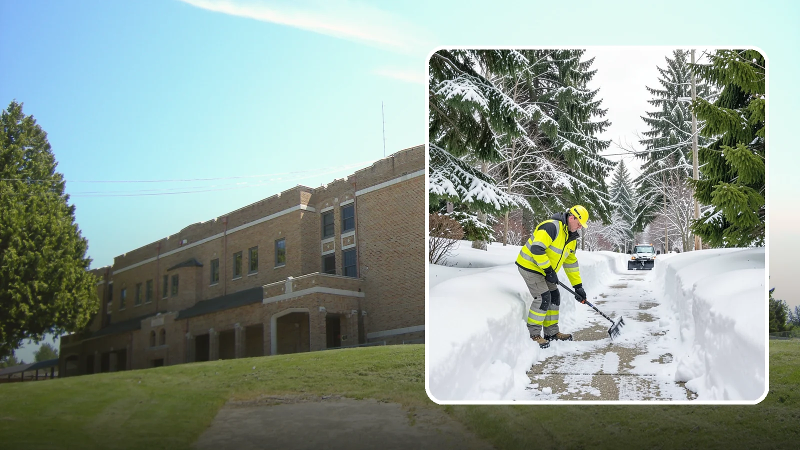 Steps Snow Removal in Maple Valley, King County, WA - We clear exterior stairs so the highest-risk surfaces on your property stay safe with every step.