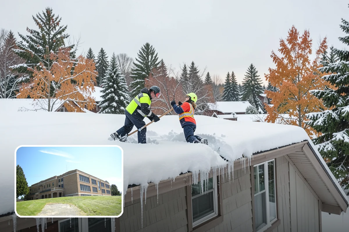 Steps Snow Removal in Maple Valley, King County, WA - Targets the treads and nosings where slips begin