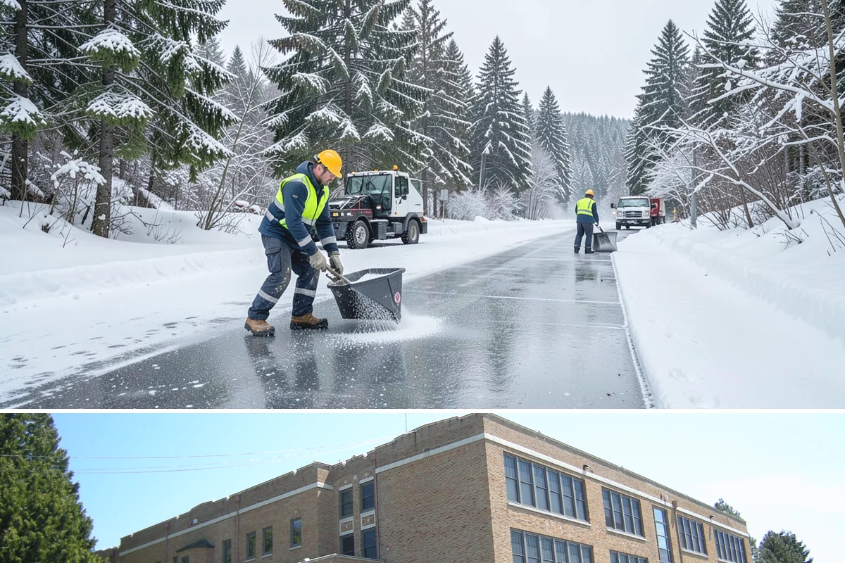 Steps Snow Removal in Maple Valley, King County, WA - Get on our list by late November so your stairs are safe from the first hard freeze of the season.