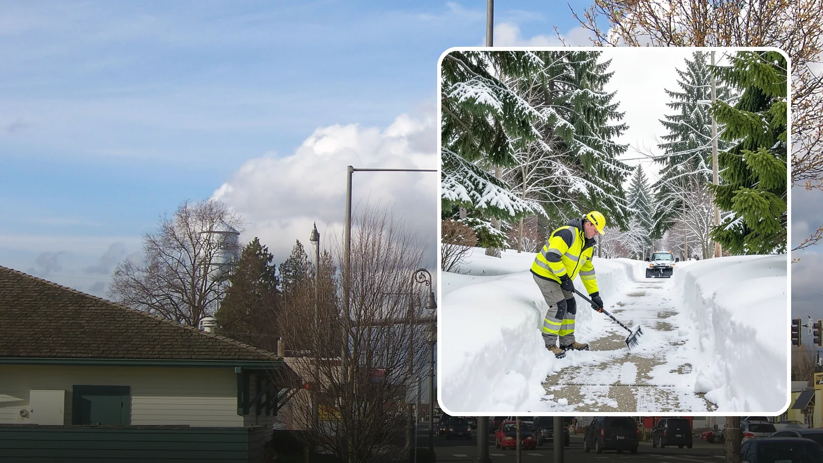 Steps Snow Removal in Marysville, Snohomish County, WA - We clear exterior stairs so the highest-risk surfaces on your property stay safe with every step.