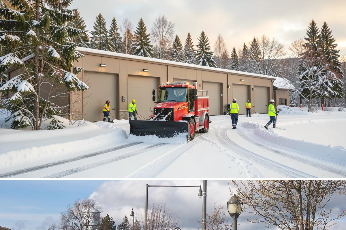 Steps Snow Removal in Marysville, Snohomish County, WA - Get on our list by late November so your stairs are safe from the first hard freeze of the season.